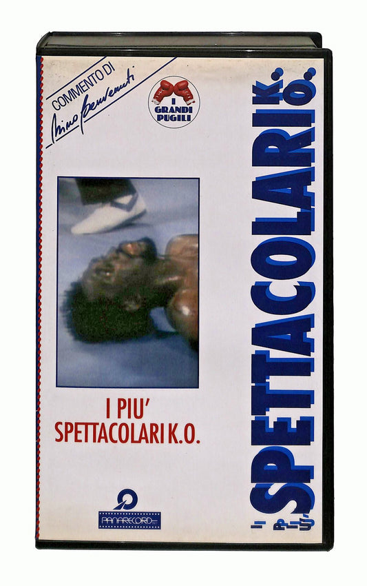 EBOND I Piu Spettacolari K O Grandi Pugili Panarecord VHS VH002416