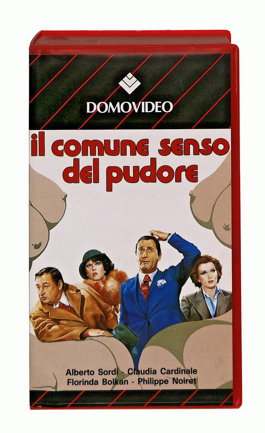 EBOND Il Comune Senso Del Pudore Alberto Sordi Bolkan Domovideo VHS VH002417