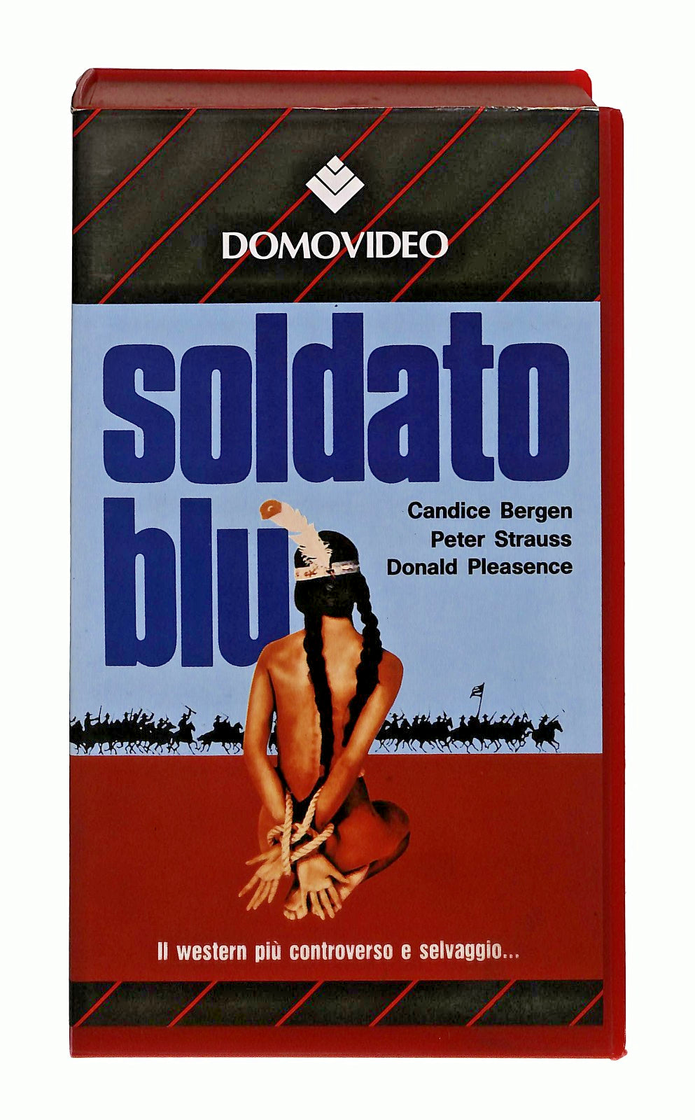 EBOND Soldato Blu Bergen Strauss Pleasence Domovideo VHS VH002421