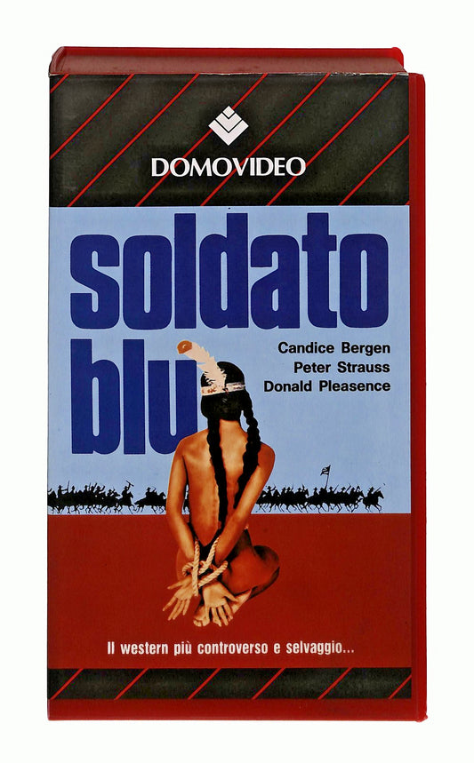 EBOND Soldato Blu Bergen Strauss Pleasence Domovideo VHS VH002421