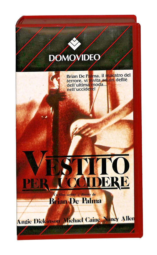 EBOND Vestito Per Uccidere Brian De Palma Domovideo VHS VH002429