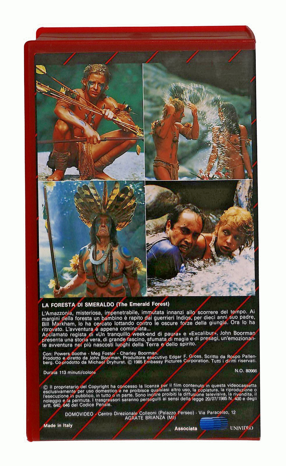 EBOND La Foresta Di Smeraldo Domovideo VHS VH002430