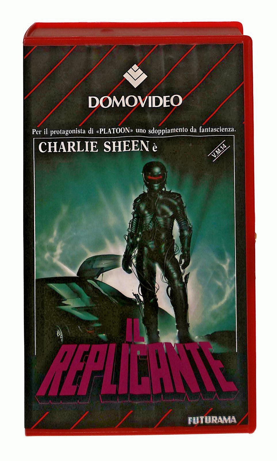 EBOND Il Replicante Charlie Sheen Domovideo VHS VH002436