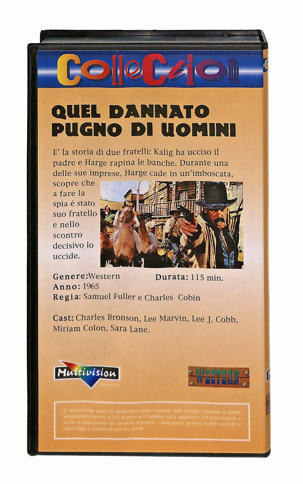 EBOND Quel Dannato Pugno Di Uomini Multivision VHS VH002452