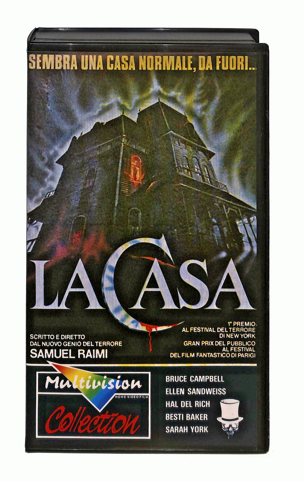 EBOND La Casa Samuel Raimi Multivision VHS VH002453
