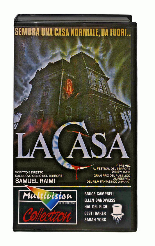EBOND La Casa Samuel Raimi Multivision VHS VH002453