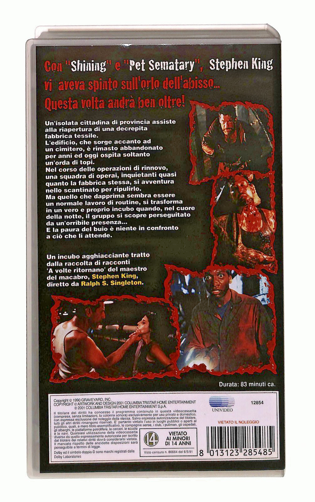 EBOND La Creatura Del Cimitero Ralph S Singleton Columbia VHS VH002454