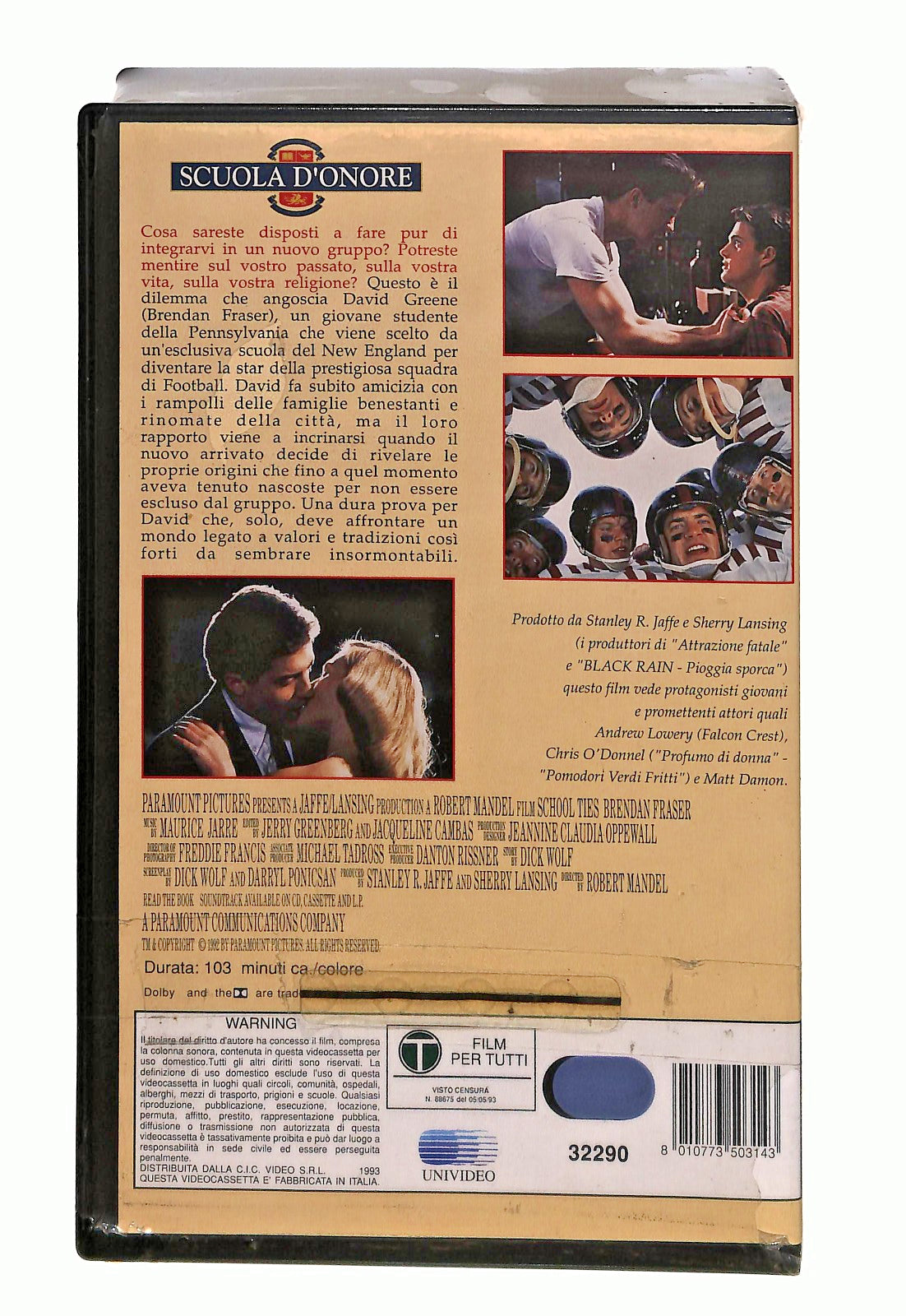 EBOND Scuola d Onore Paramount VHS VH002459