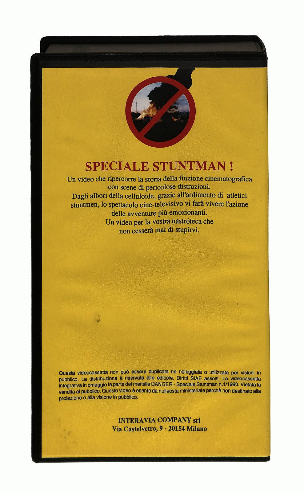 EBOND Danger 1 Speciale Stuntman VHS VH002462