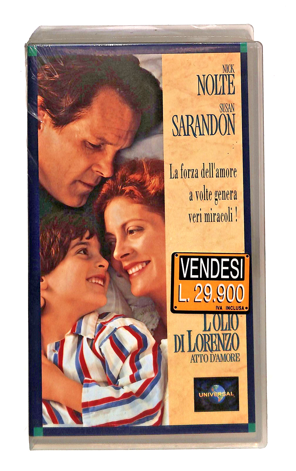 EBOND L Olio Di Lorenzo Nolte Sarandon Universal VHS VH002471