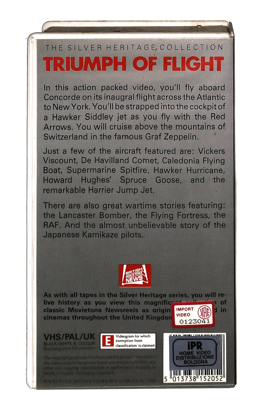 EBOND Triumph Of Flight British Movietone News Vol 3 No Ita VHS VH002477