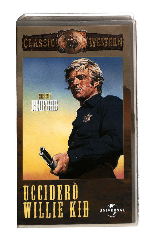 EBOND Uccidero Willie Kid Robert Redford Classic Western Universal VHS VH002478