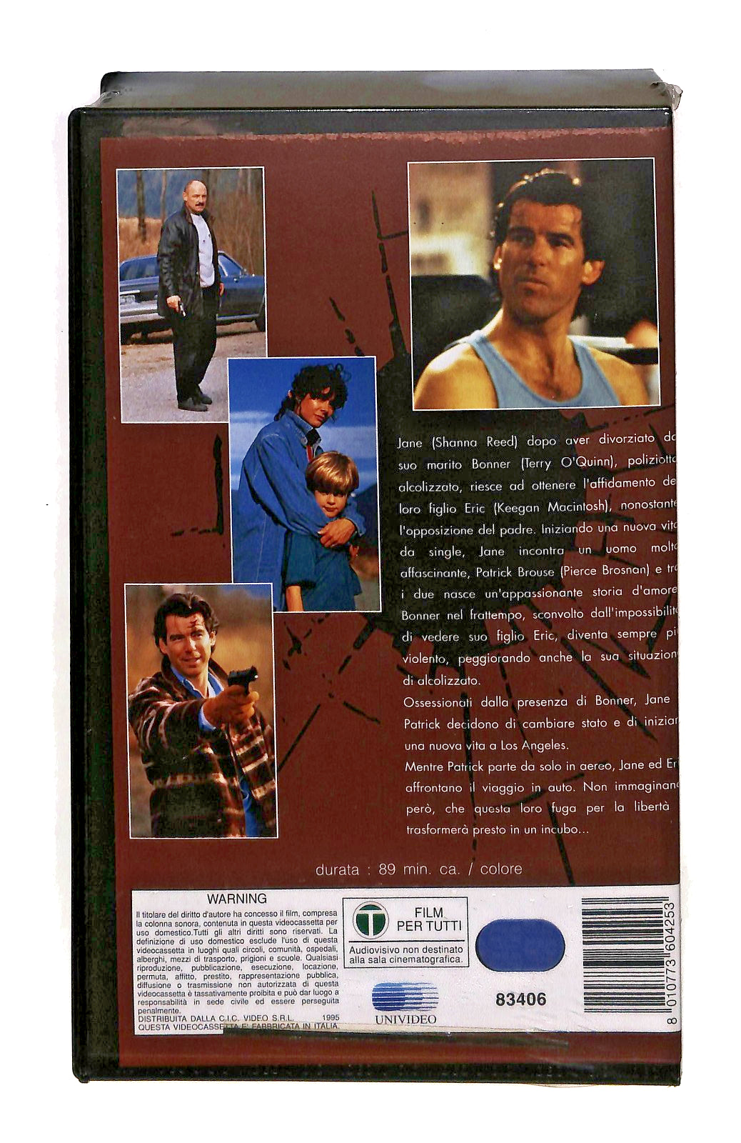 EBOND In Viaggio Col Nemico Pierce Brosnan Universal VHS VH002479