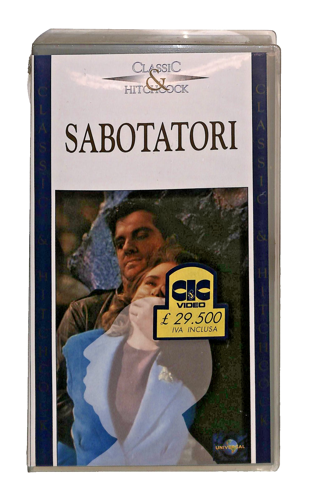 EBOND Sabotatori Classic Hitchcock Universal VHS VH002483
