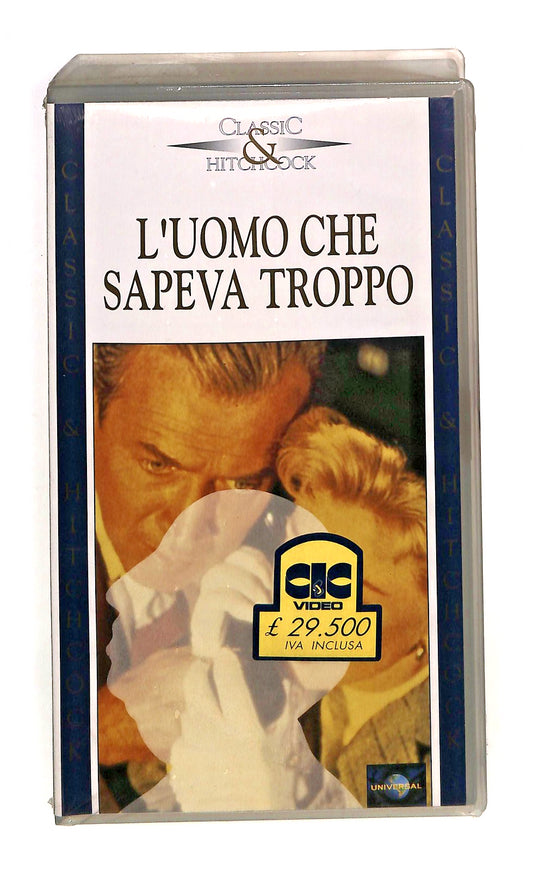 EBOND L Uomo Che Sapeva Troppo Classic Hitchcock VHS VH002485