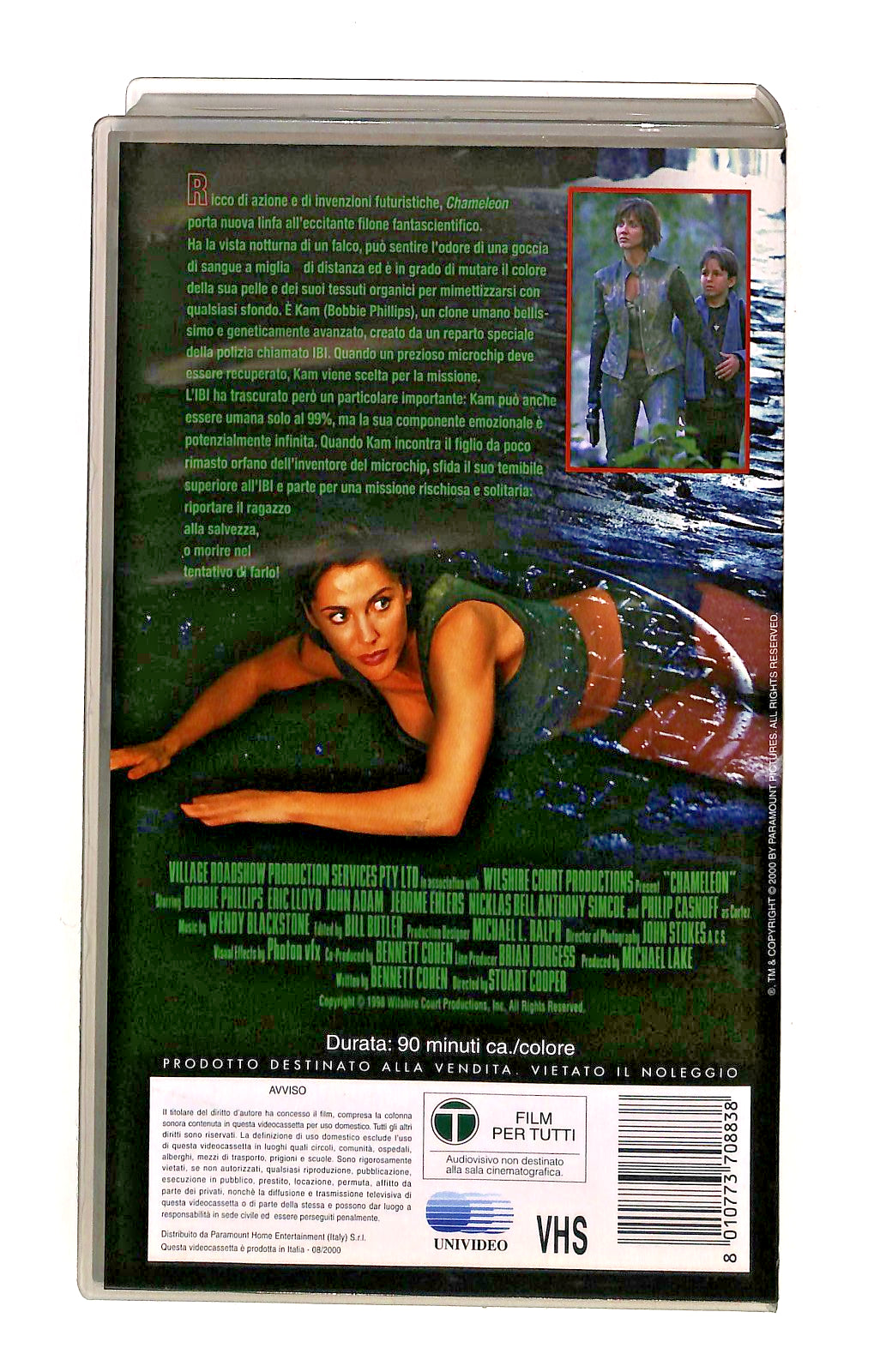 EBOND Chameleon Realta Mutante Paramount VHS VH002510