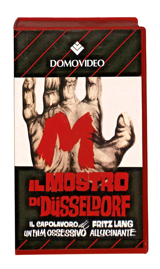 EBOND Il Mostro Di Dusseldorf Fritz Lang Domovideo VHS VH002527