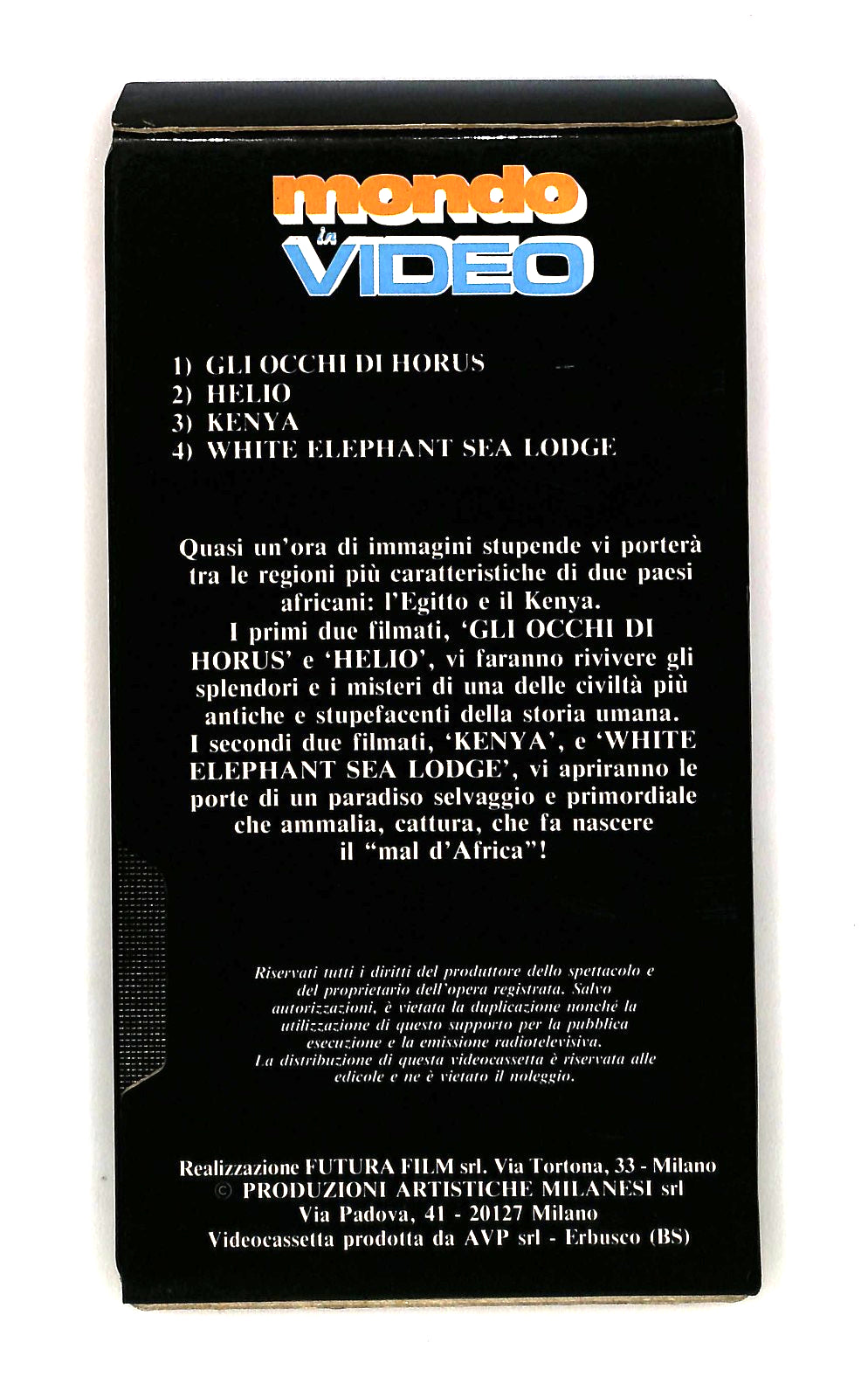 EBOND L Egitto Il Kenya Mondo In Video VHS VH002538