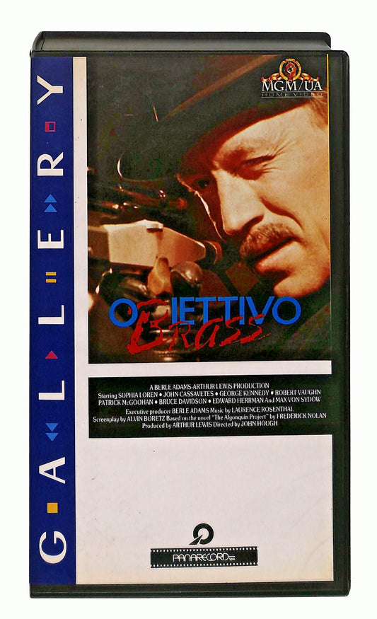 EBOND Obiettivo Brass Panarecord Gallery Mgm Ua VHS VH002559