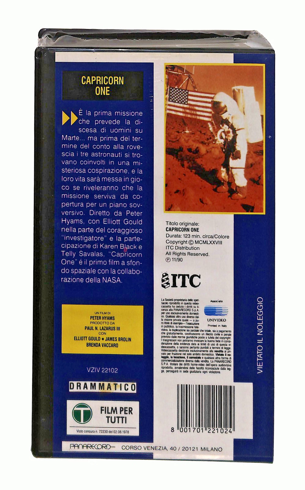 EBOND Capricorn One Panarecord Gallery Mgm Ua VHS VH002560