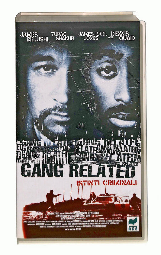 EBOND Gang Related Istinti Criminali James Belushi Rcs VHS VH002566
