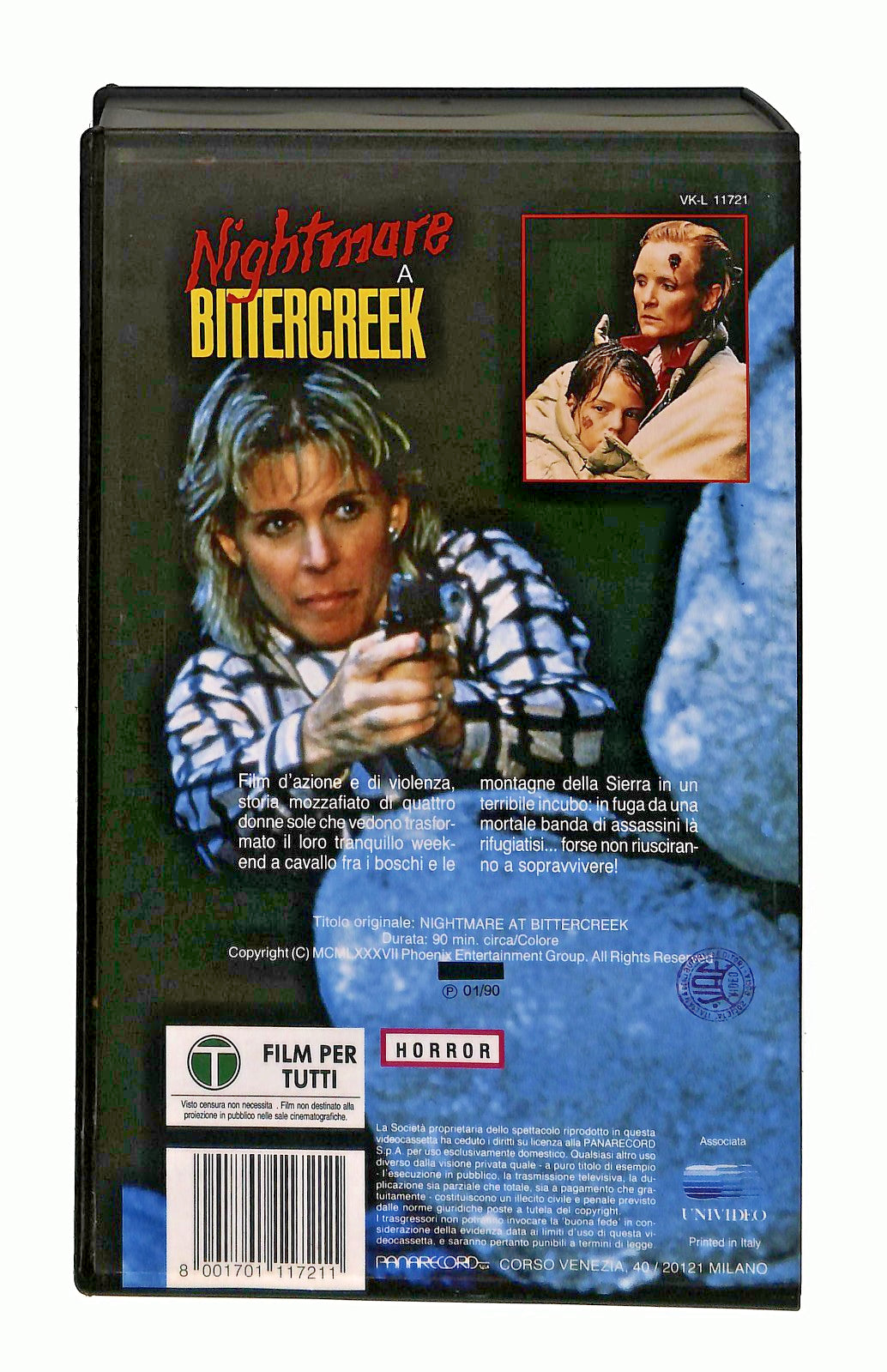 EBOND Nightmare a Bittercreek Panarecord VHS VH002568