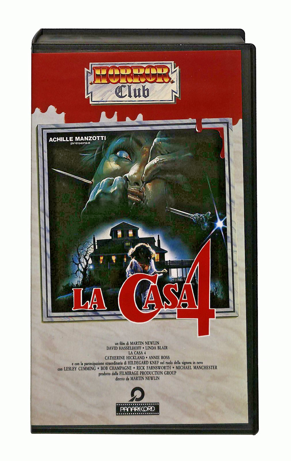 EBOND La Casa 4 Horror Club Panarecord VHS VH002576