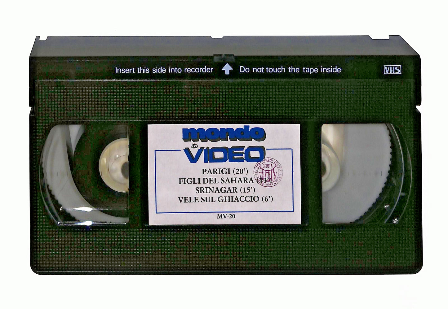 EBOND Parigi Figli Del Deserto Srinagar Mondo In Video N 20 VHS VH002577