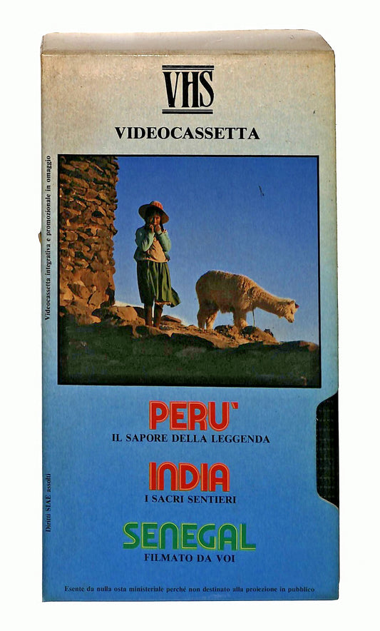 EBOND Peru India Senegal Mondo In Video N 3 VHS VH002578