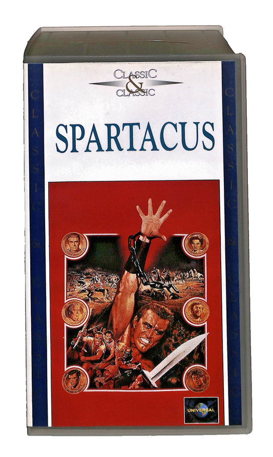 EBOND Spartacus Parte I e Ii 2 VHS Classic Universal VHS VH002601