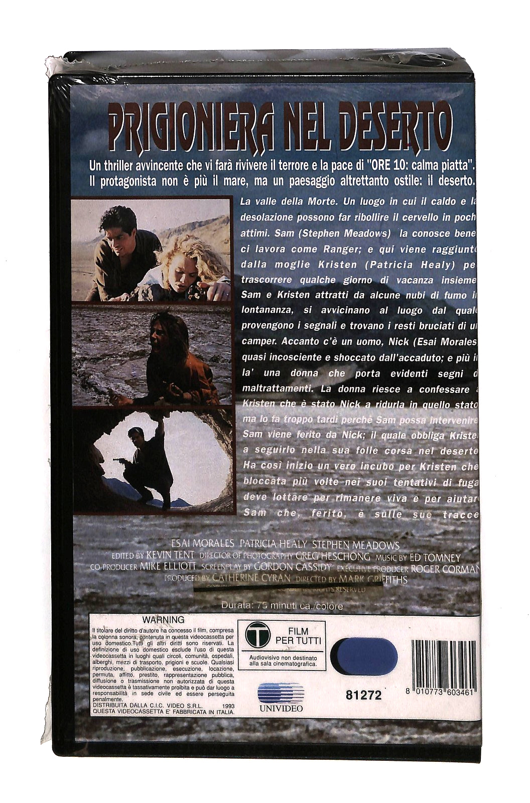 EBOND Prigioniera Nel Deserto Concorde Universal VHS VH002618