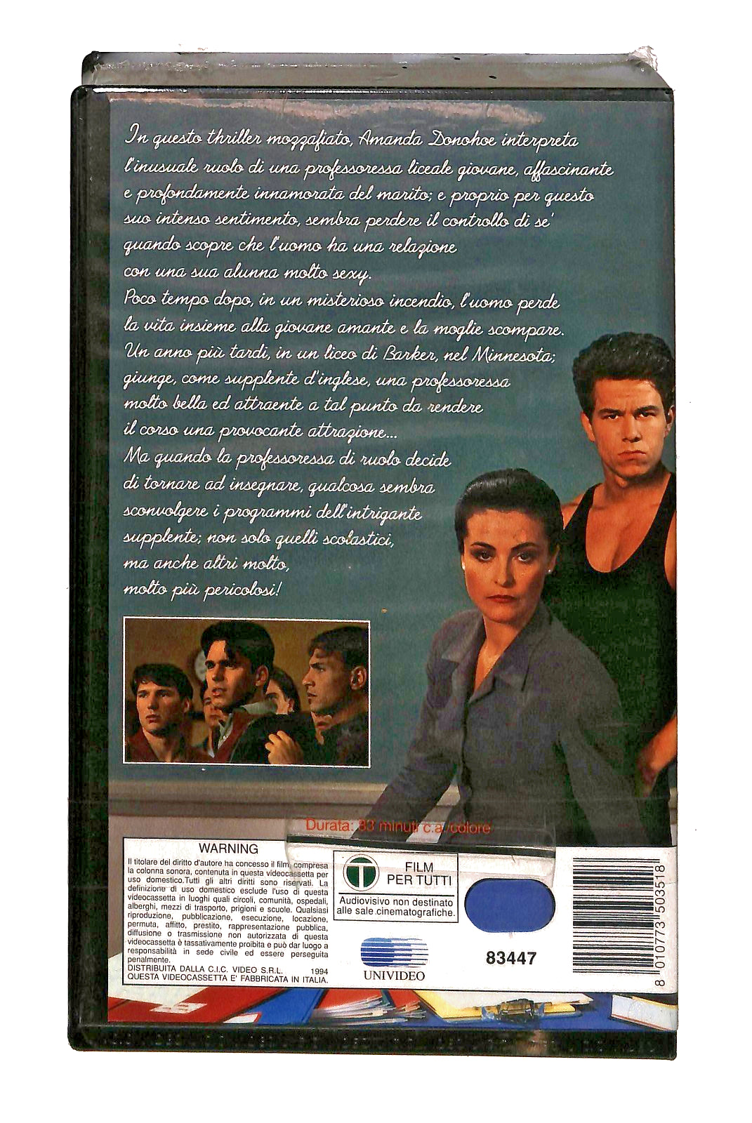 EBOND Profumo Di Morte Paramount Cic VHS VH002619