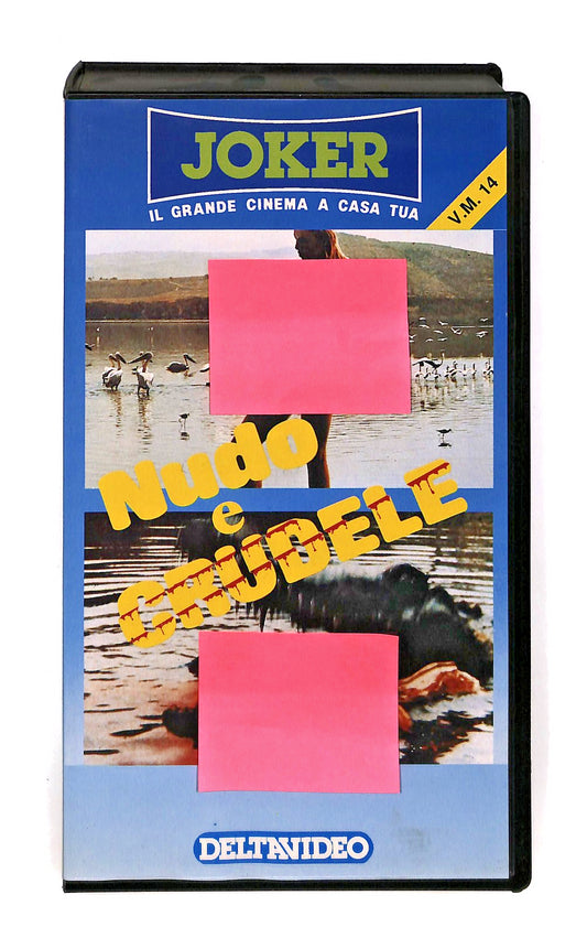 EBOND Nudo e Crudele Joker Deltavideo VHS VH002629