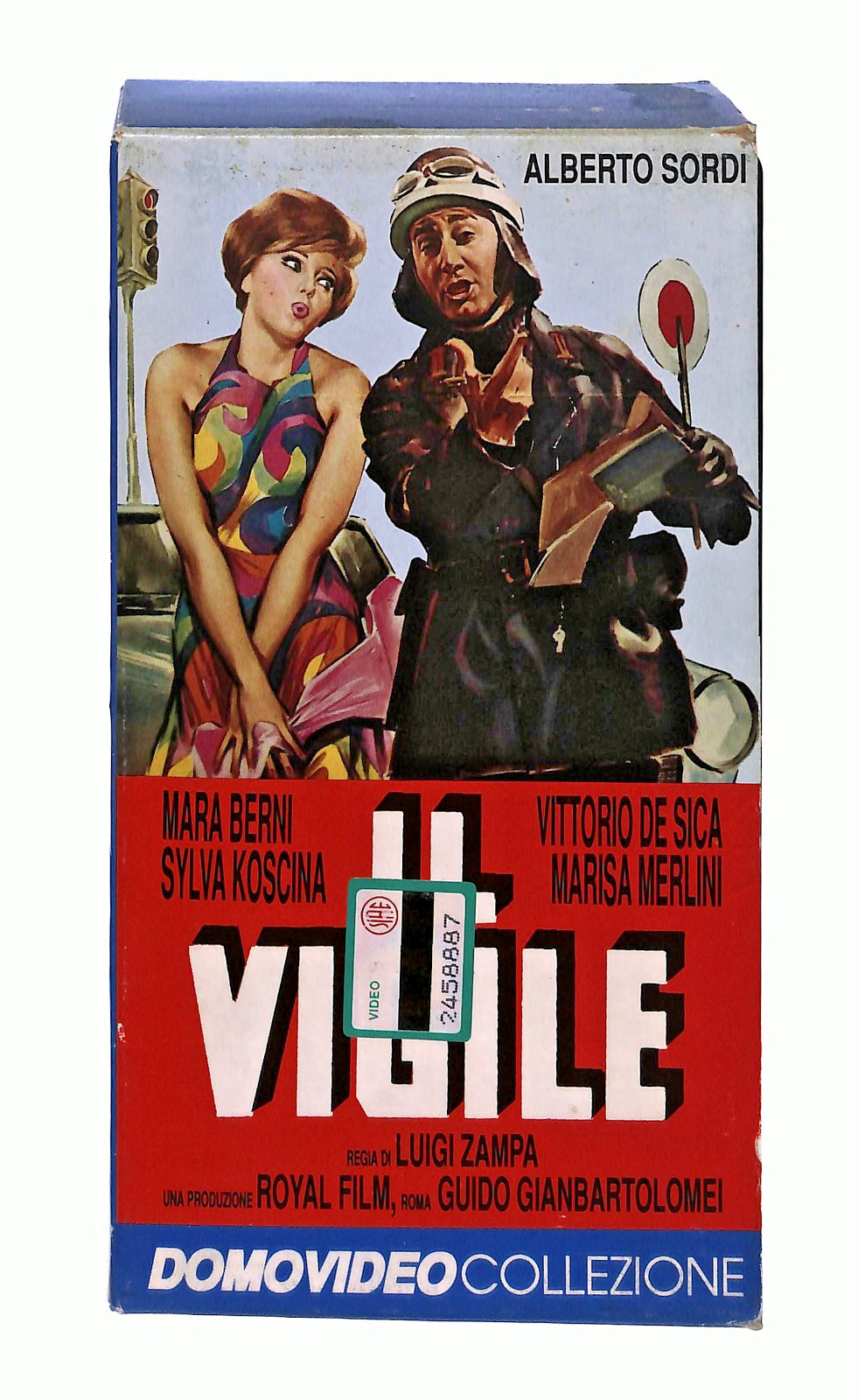 EBOND Il Vigile Alberto Sordi Domovideo VHS VH002631