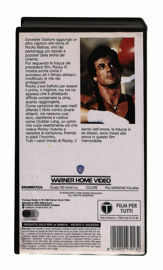 EBOND Rocky Iii Gli Scudi Wb VHS VH002768