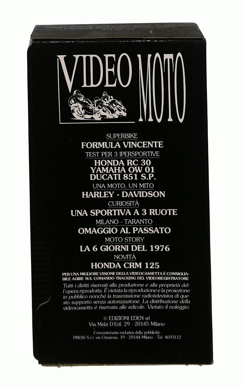 EBOND Video Moto n 3 VHS VH002785