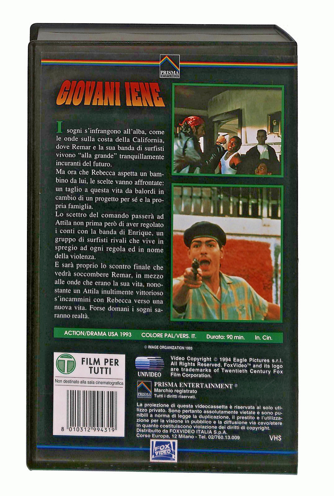 EBOND Giovani Iene Prisma Fox VHS VH002921