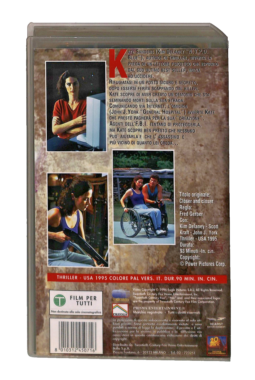 EBOND A Contatto Con l Assasino Fox Prisma VHS VH002955