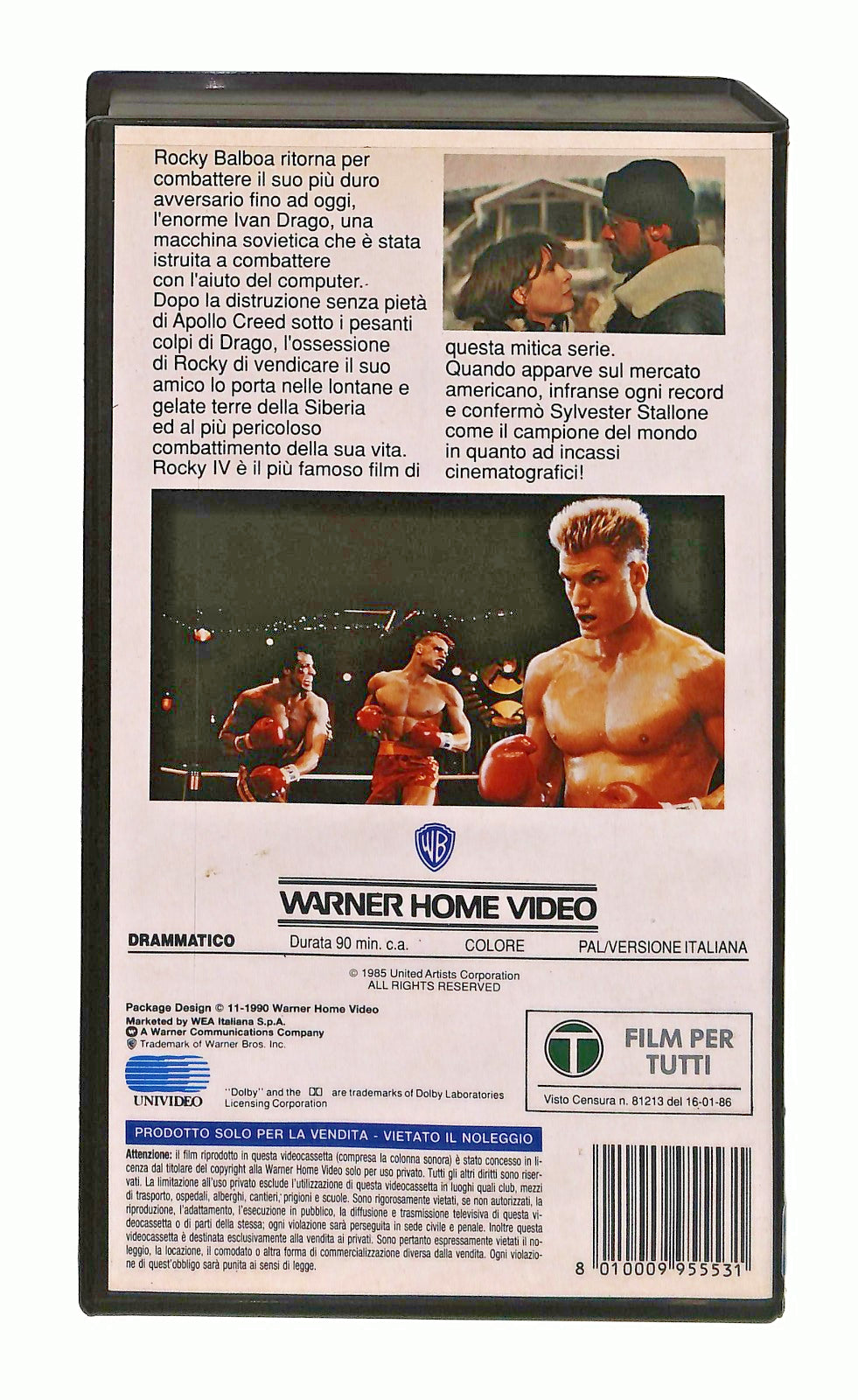 EBOND Rocky Iv Gli Scudi Wb VHS VH002961