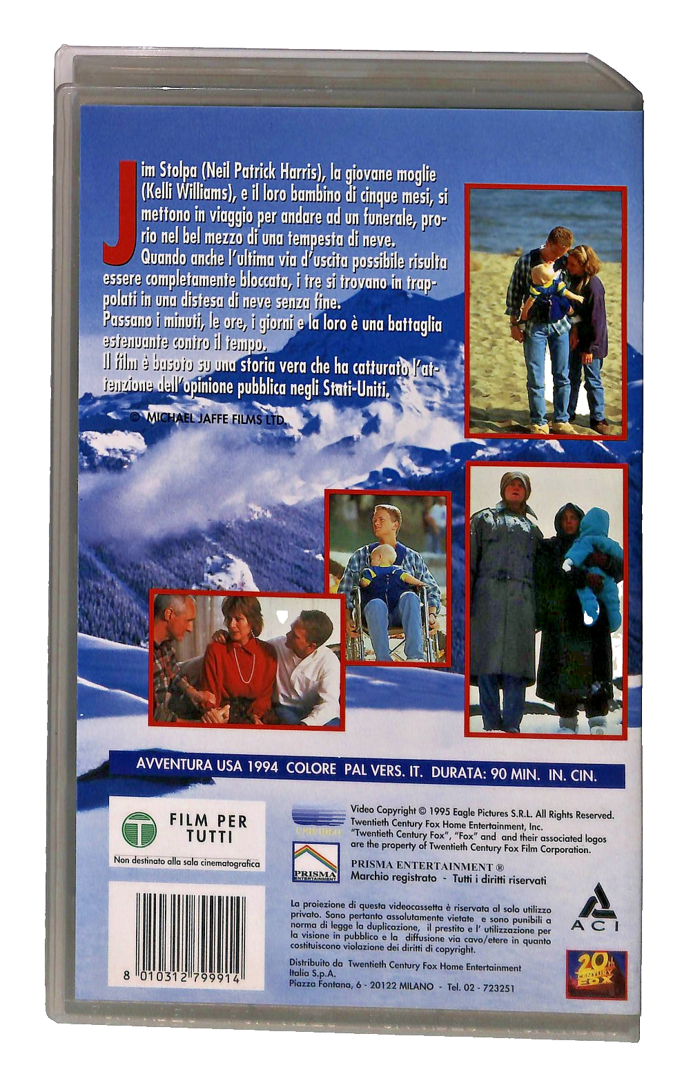 EBOND Trappola Bianca Fox Prisma VHS VH002962