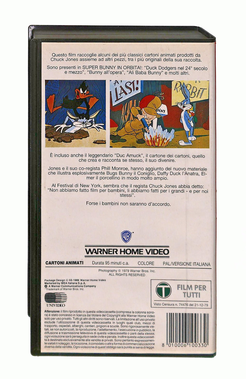 EBOND Super Bunny In Orbita Gli Scudi Wb VHS VH002963