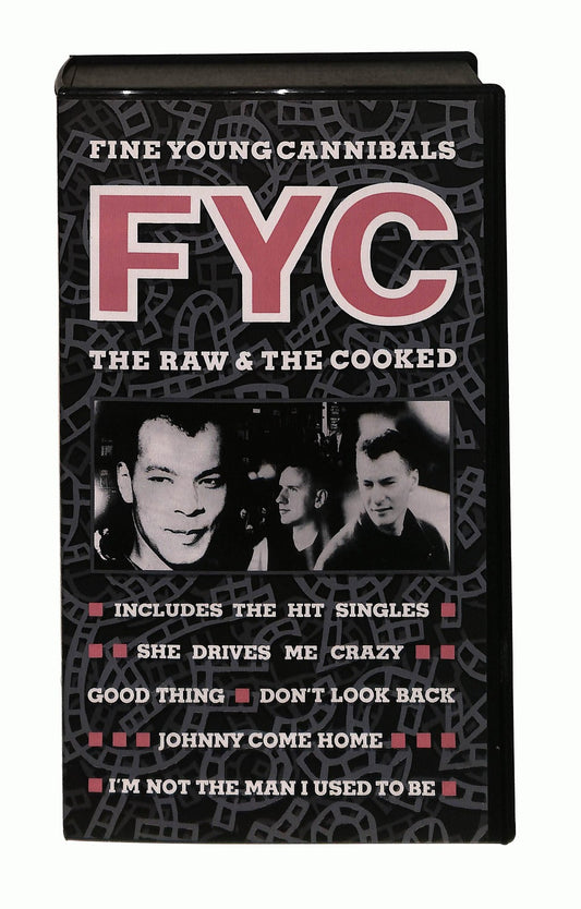 EBOND Fyc Fine Young Cannibals The Raw & The Cooked No Ita VHS VH003030