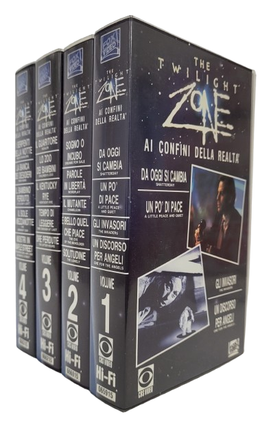 EBOND The Twilight Zone Ai Confini Della Realta Fox Cbs 4 VHS VH003062