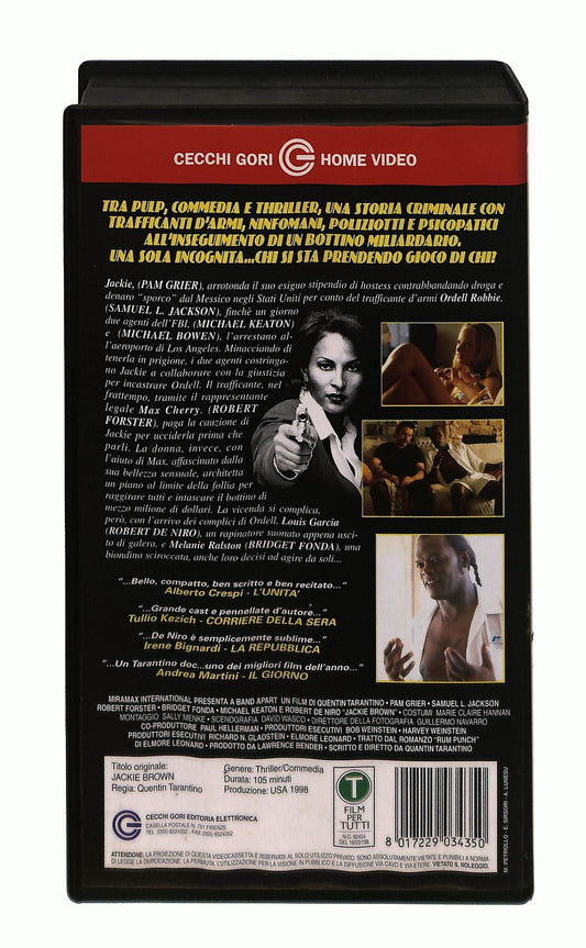 EBOND Jackie Brown Cecchi Gori VHS VH003137