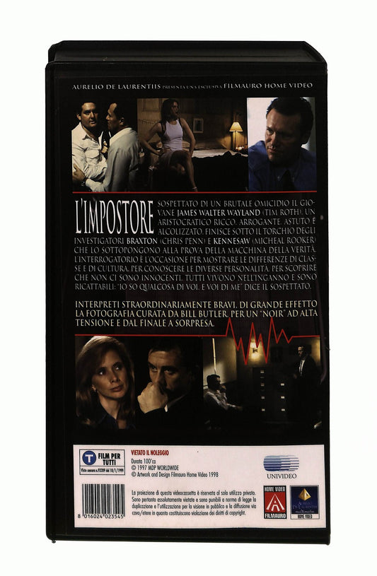 EBOND L Impostore Filmauro VHS VH003221