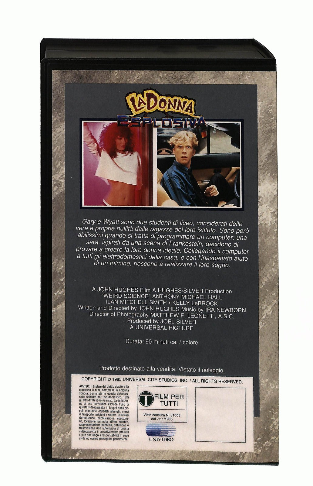 EBOND La Donna Esplosiva Cic Universal VHS VH003314