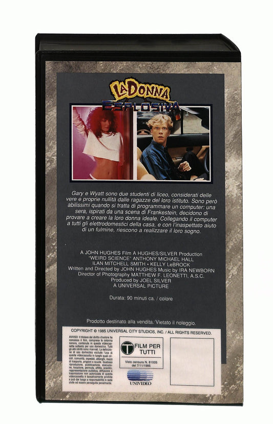 EBOND La Donna Esplosiva Cic Universal VHS VH003314