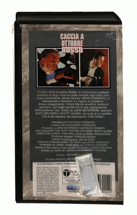 EBOND Caccia a Ottobre Rosso Paramount Cic VHS VH003335
