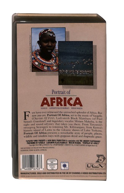 EBOND Portrait Of Afrcia No Ita VHS VH003367