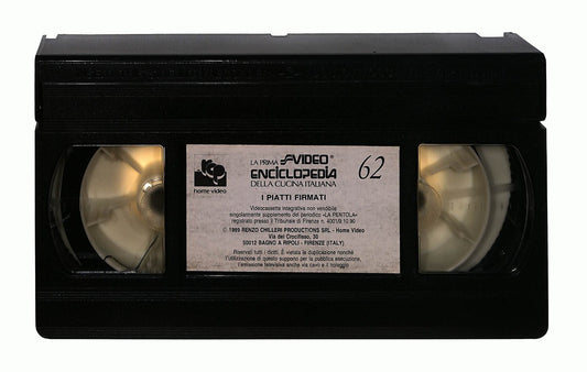 EBOND La Prima Video Enciclopedia Della Cucina Italiana 62 Chilleri VHS VH003378